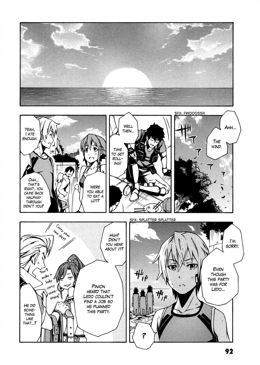 Suisei no Gargantia Chapter 6 page 39 - Chapter 6 : A Calm Day