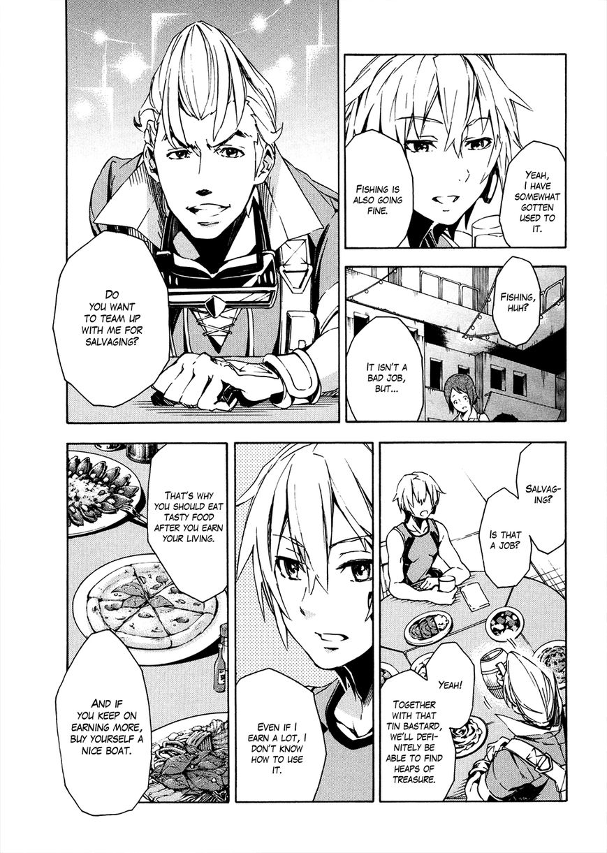 Suisei no Gargantia Chapter 7 page 8 - Chapter 7 : Carnival