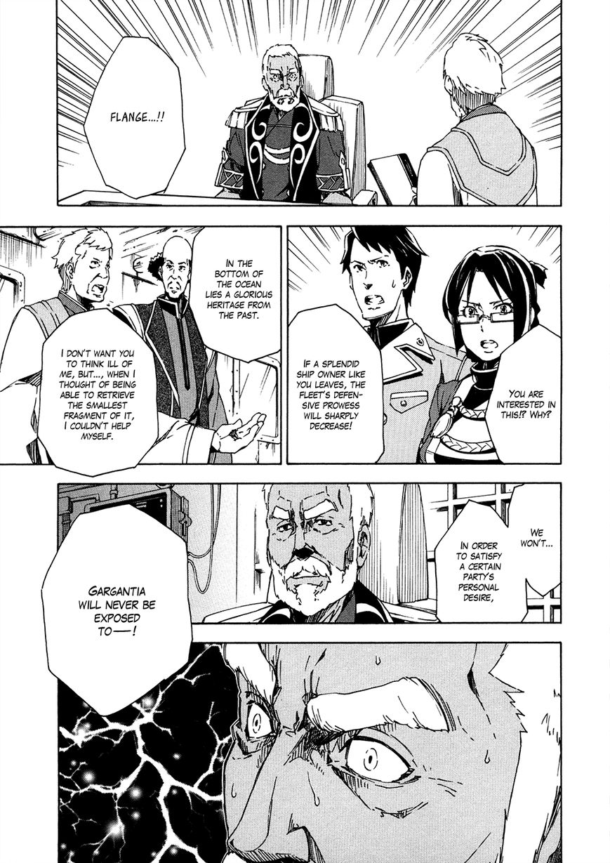 Suisei no Gargantia Chapter 8 page 10 - Chapter 8 : A soldier's left