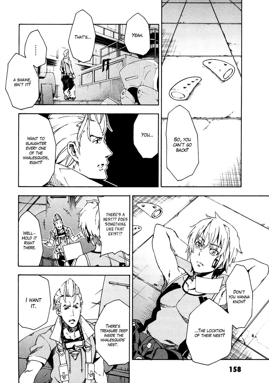 Suisei no Gargantia Chapter 8 page 19 - Chapter 8 : A soldier's left