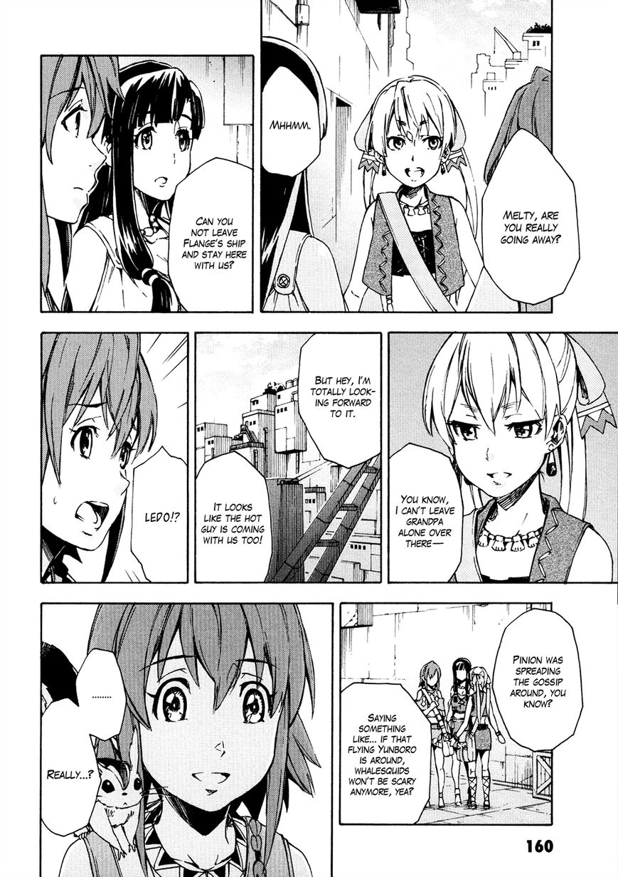 Suisei no Gargantia Chapter 8 page 21 - Chapter 8 : A soldier's left