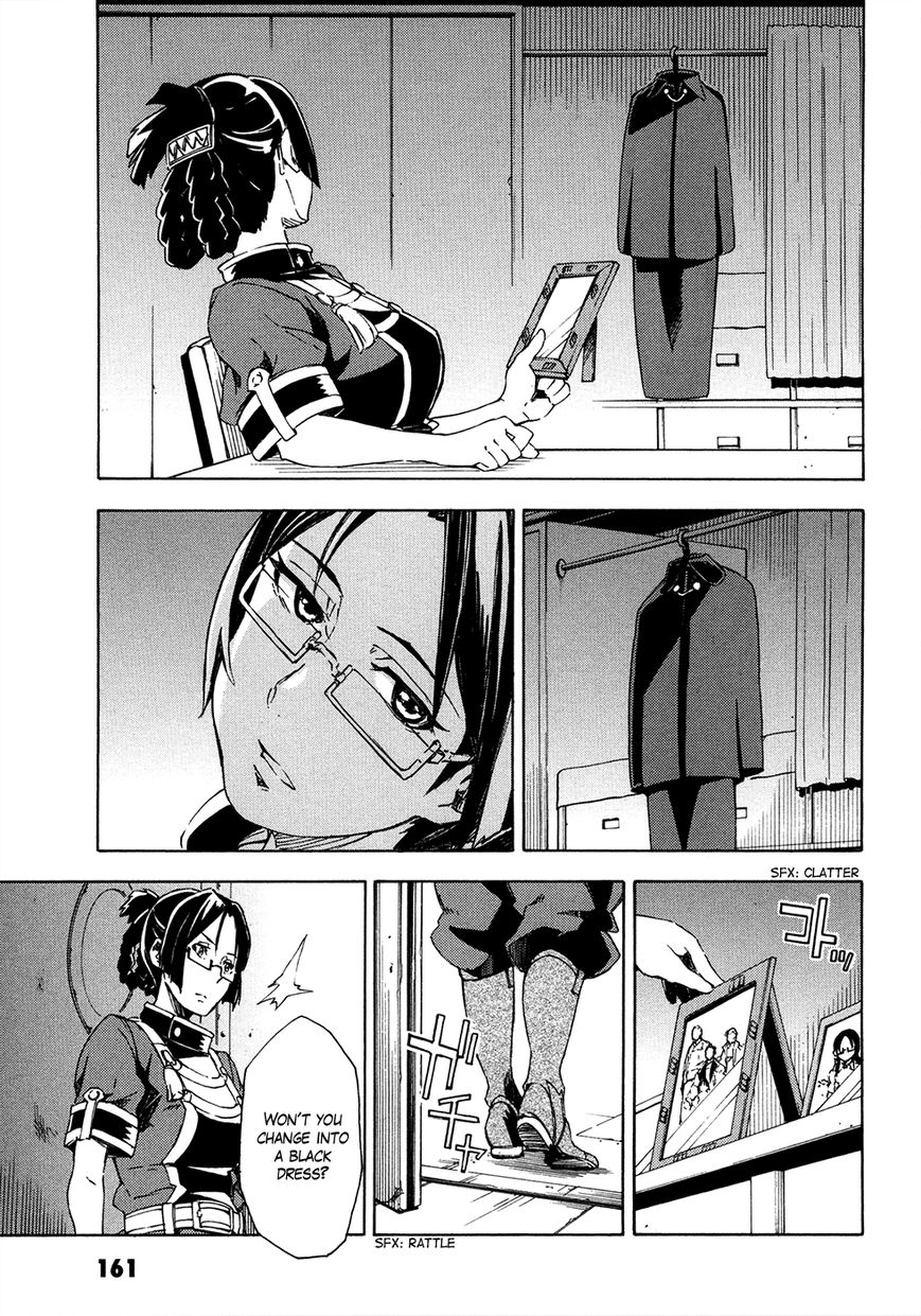 Suisei no Gargantia Chapter 8 page 22 - Chapter 8 : A soldier's left
