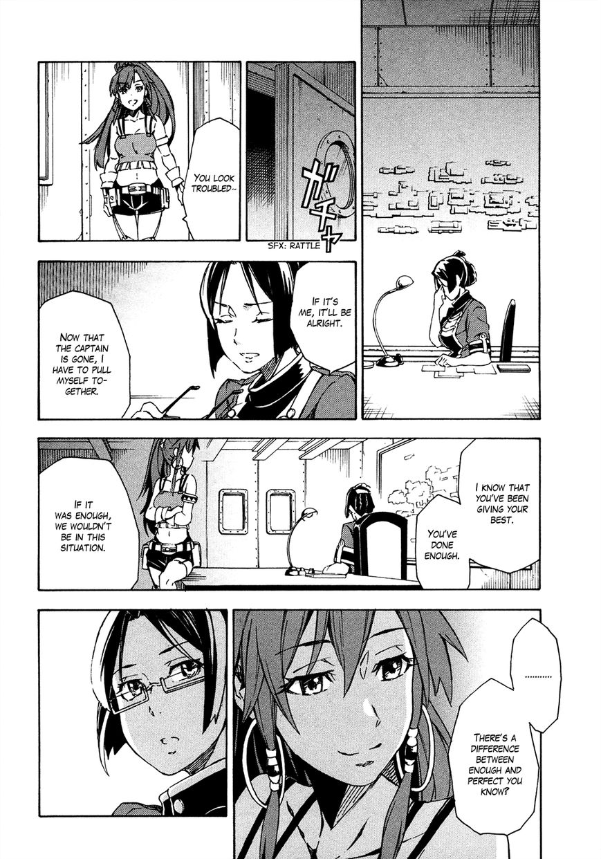 Suisei no Gargantia Chapter 8 page 27 - Chapter 8 : A soldier's left