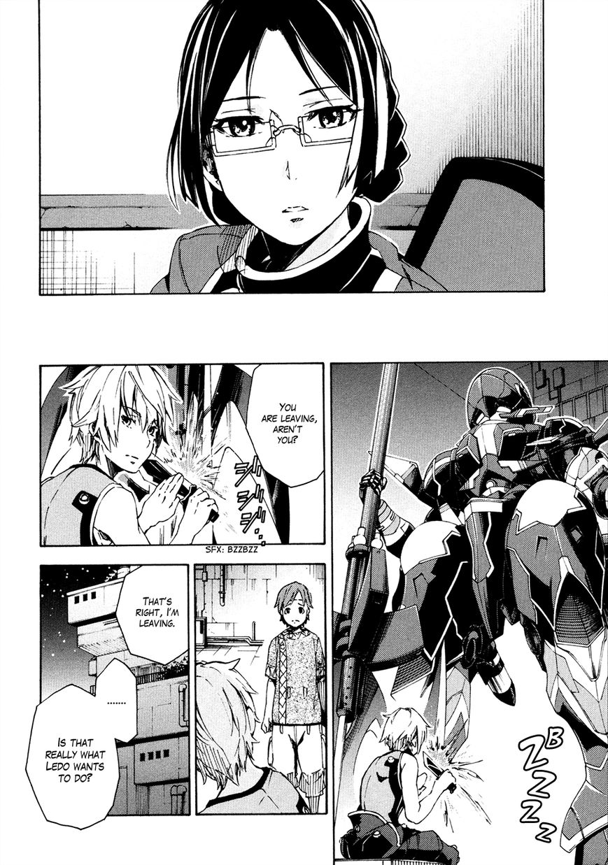 Suisei no Gargantia Chapter 8 page 29 - Chapter 8 : A soldier's left