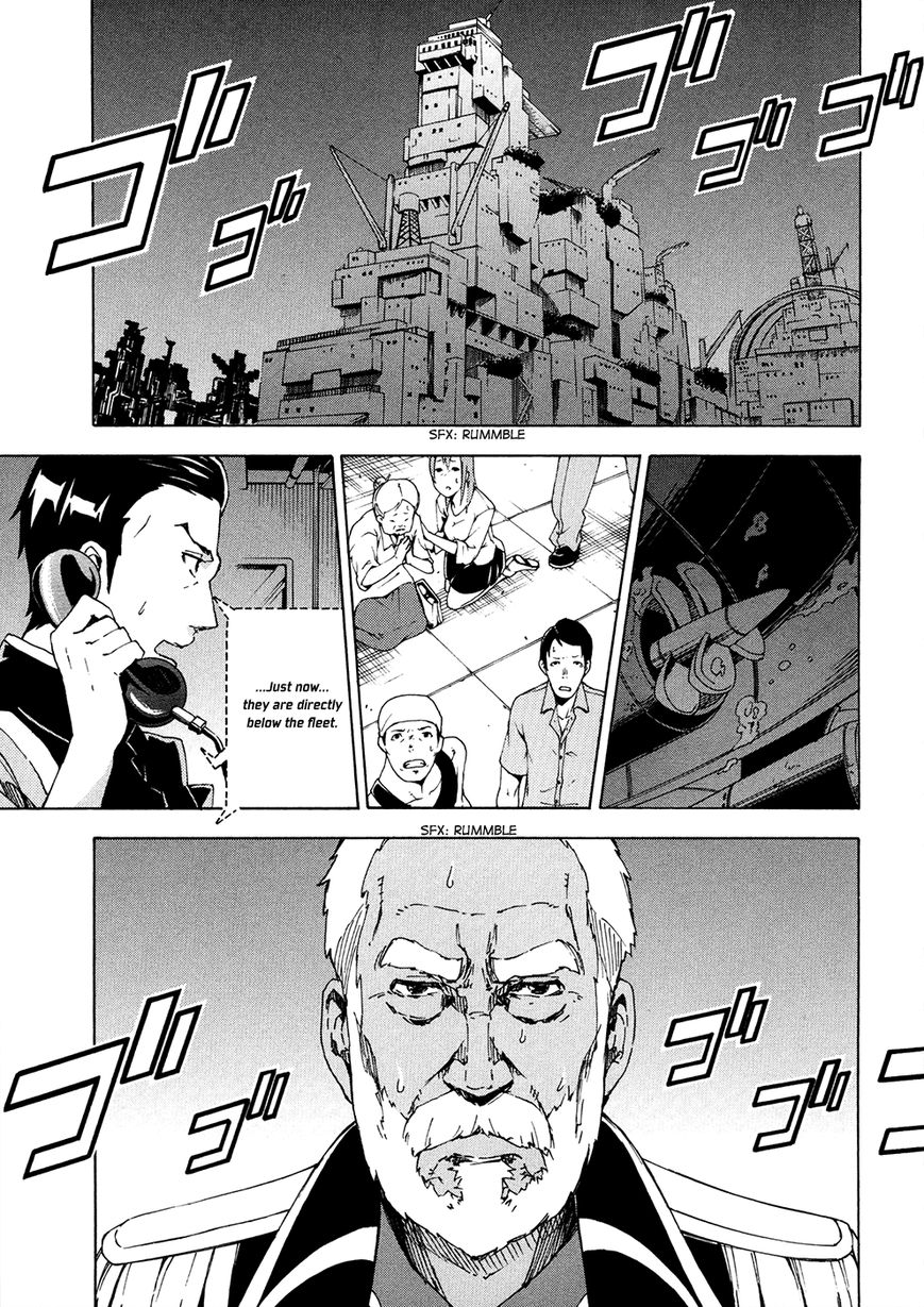 Suisei no Gargantia Chapter 8 page 3 - Chapter 8 : A soldier's left