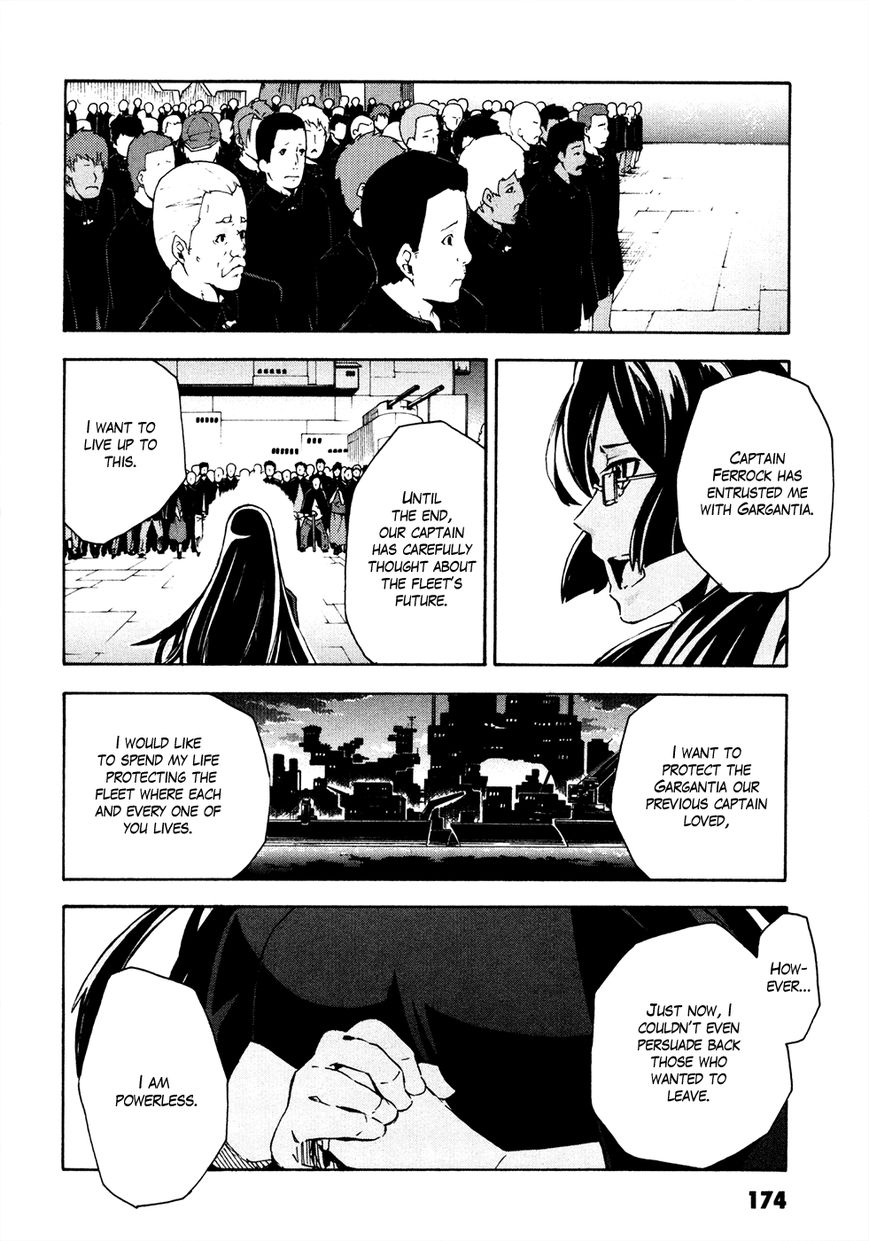 Suisei no Gargantia Chapter 8 page 35 - Chapter 8 : A soldier's left