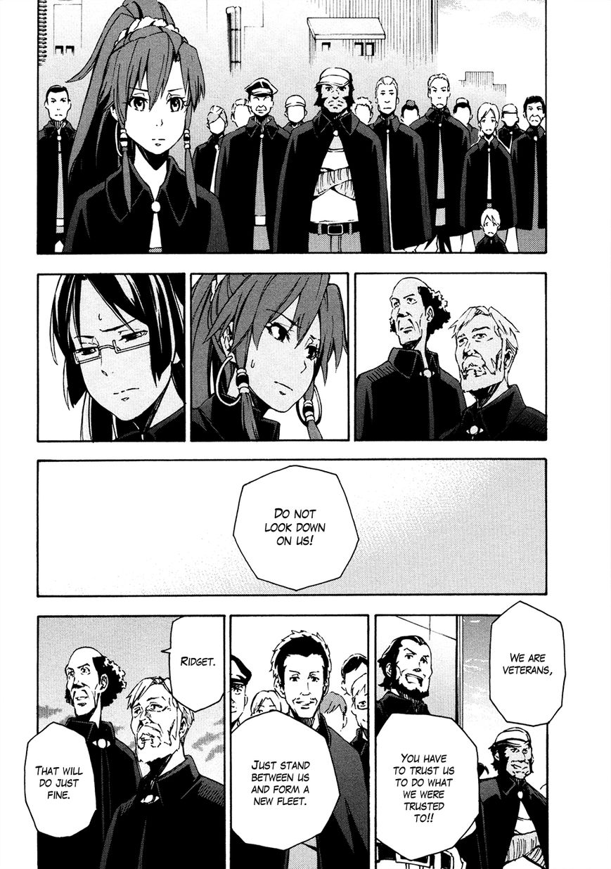 Suisei no Gargantia Chapter 8 page 37 - Chapter 8 : A soldier's left
