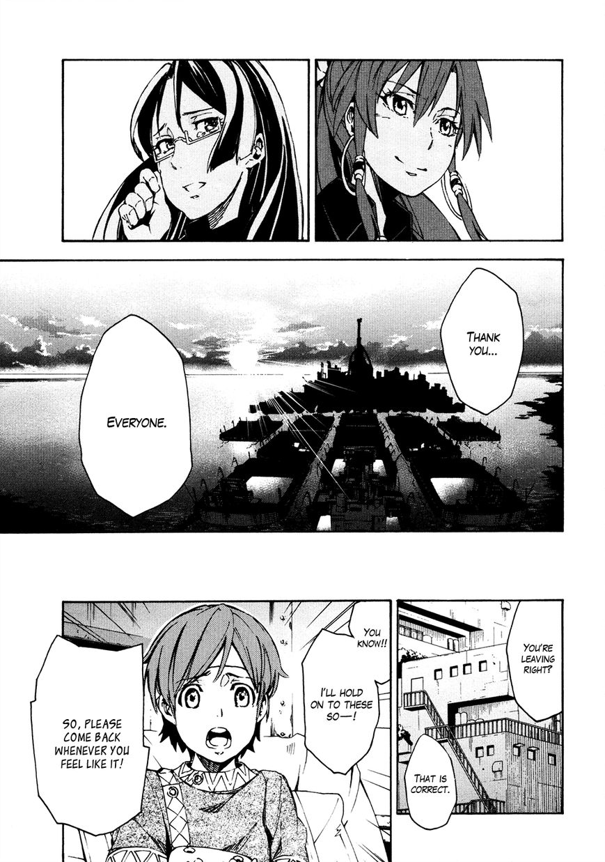 Suisei no Gargantia Chapter 8 page 38 - Chapter 8 : A soldier's left