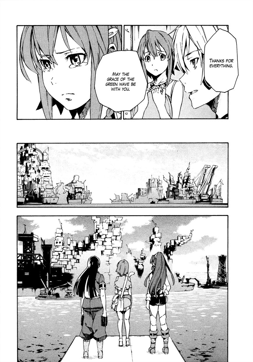 Suisei no Gargantia Chapter 8 page 39 - Chapter 8 : A soldier's left