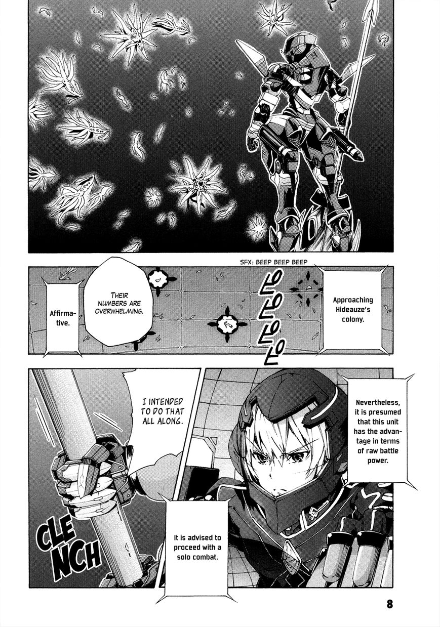 Suisei no Gargantia Chapter 9 page 10 - Chapter 9 : Parting