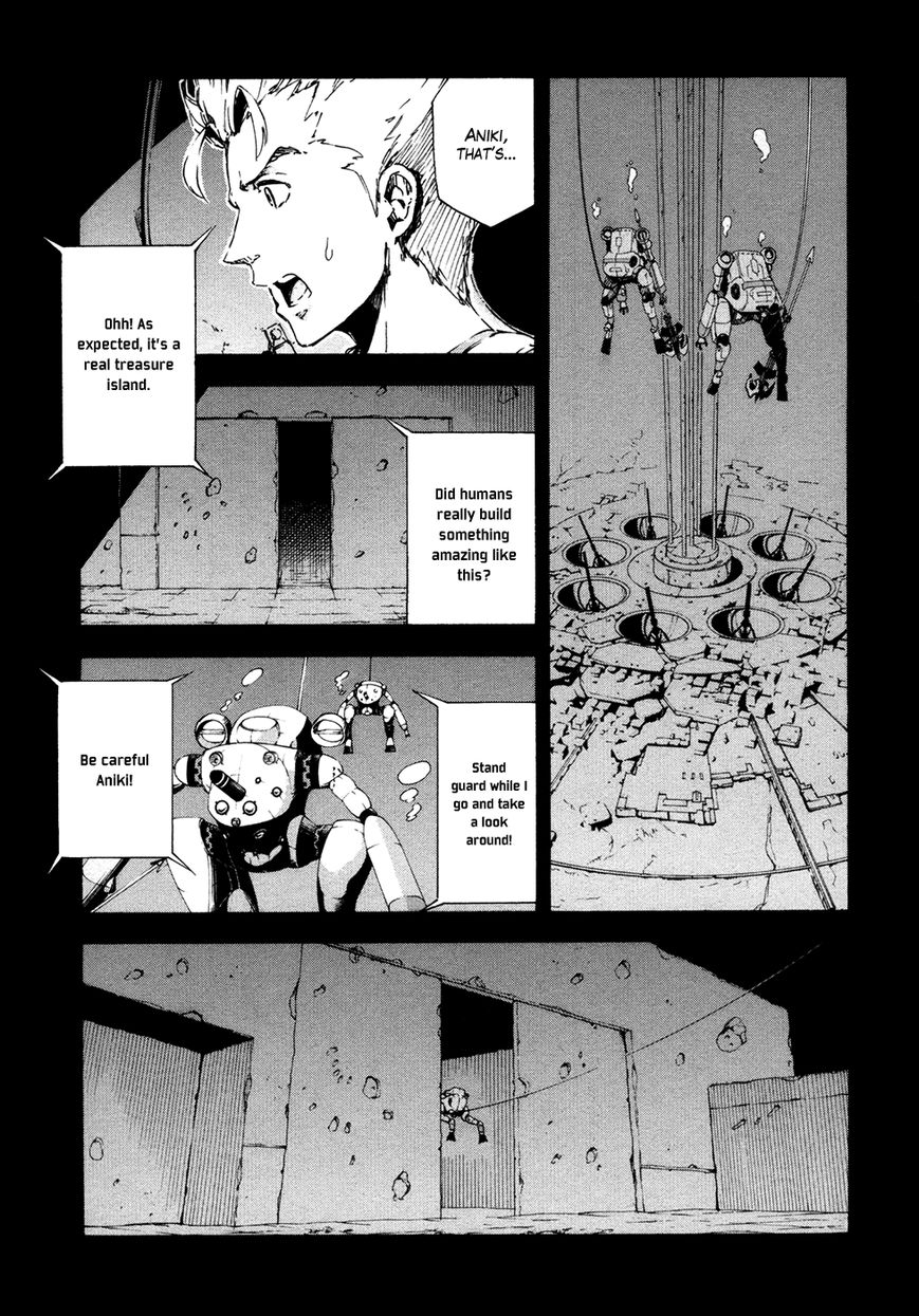 Suisei no Gargantia Chapter 9 page 15 - Chapter 9 : Parting