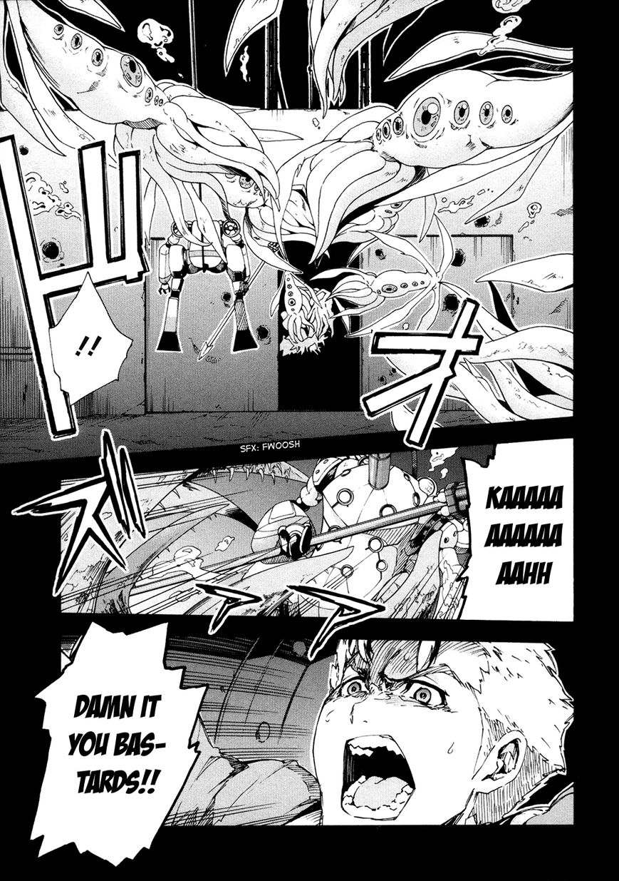 Suisei no Gargantia Chapter 9 page 17 - Chapter 9 : Parting