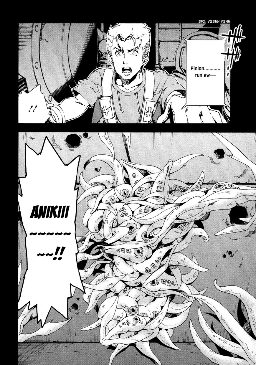 Suisei no Gargantia Chapter 9 page 18 - Chapter 9 : Parting
