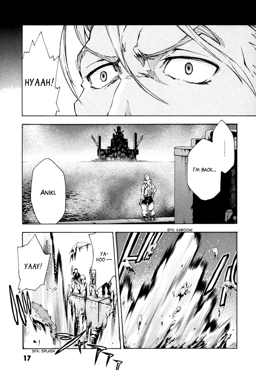 Suisei no Gargantia Chapter 9 page 19 - Chapter 9 : Parting