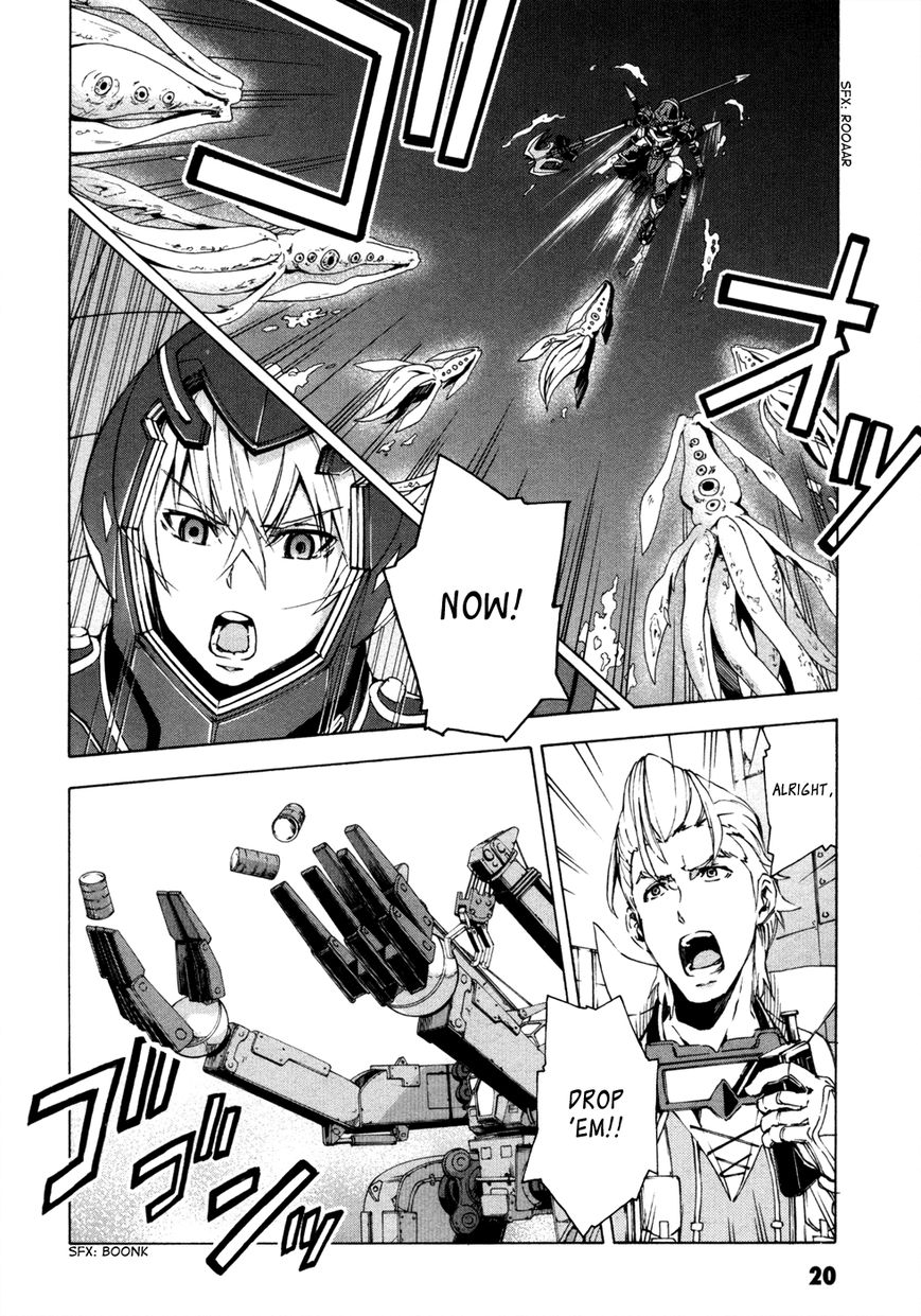 Suisei no Gargantia Chapter 9 page 22 - Chapter 9 : Parting