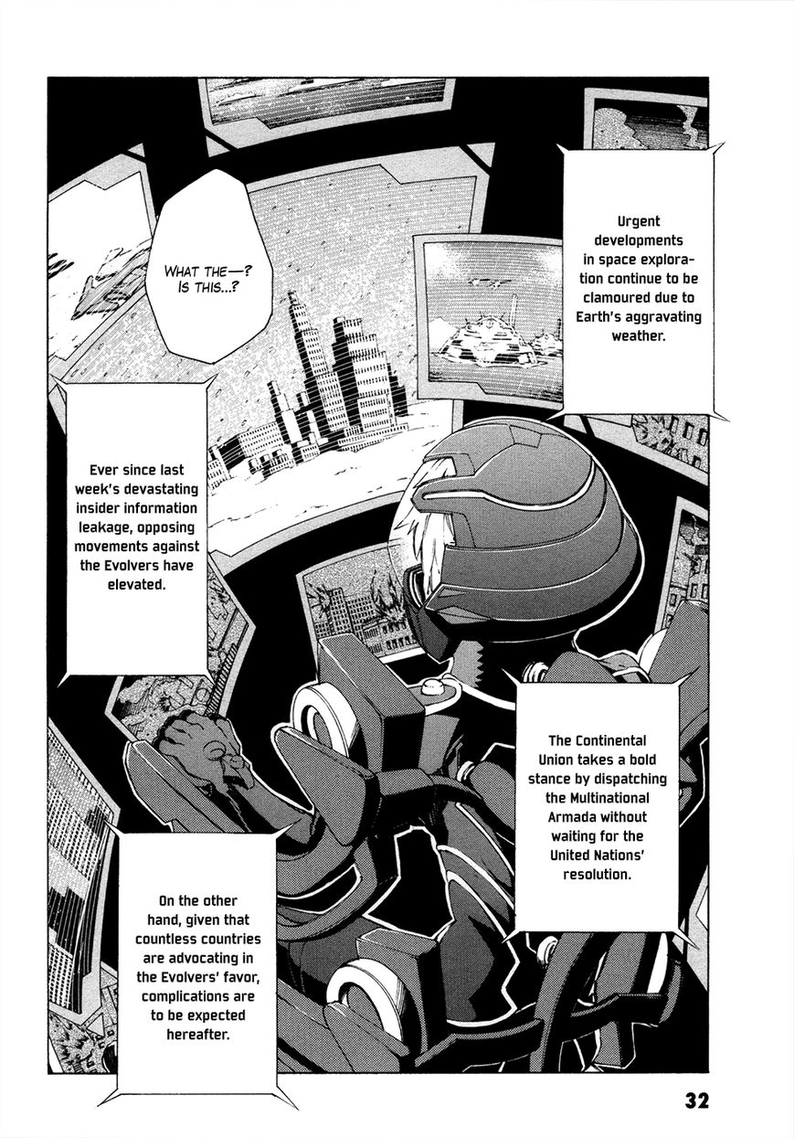 Suisei no Gargantia Chapter 9 page 34 - Chapter 9 : Parting