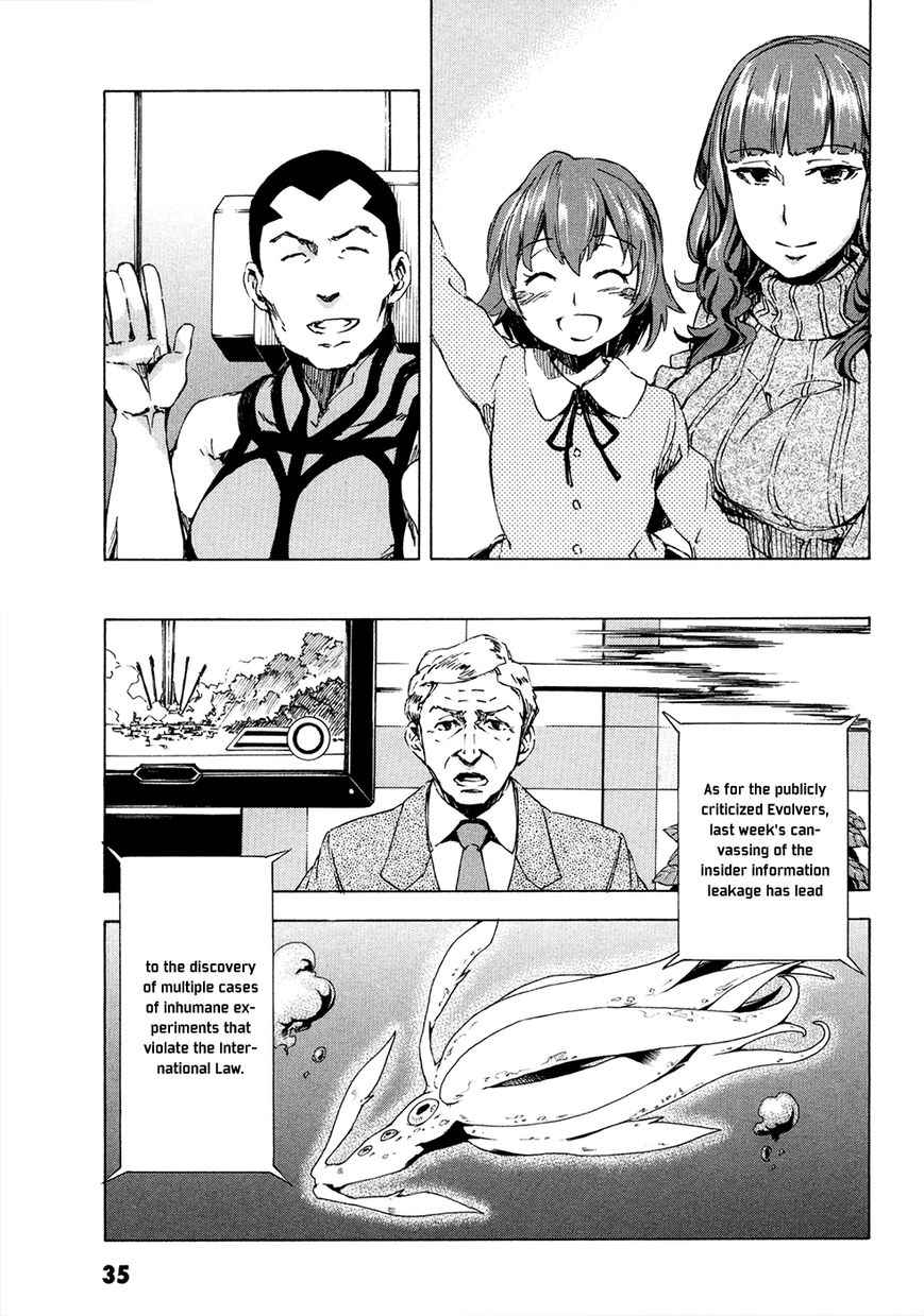 Suisei no Gargantia Chapter 9 page 37 - Chapter 9 : Parting