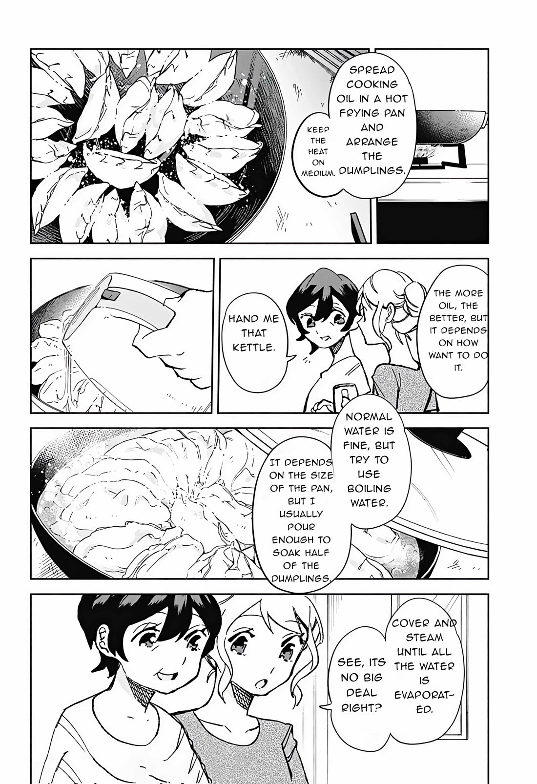 Suito-to! Chapter 18 page 10 - Chapter 18: Shimizu family's gyoza