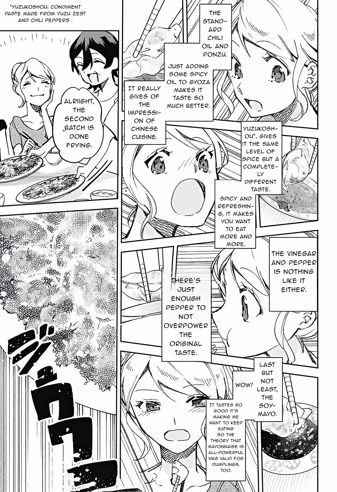 Suito-to! Chapter 18 page 17 - Chapter 18: Shimizu family's gyoza