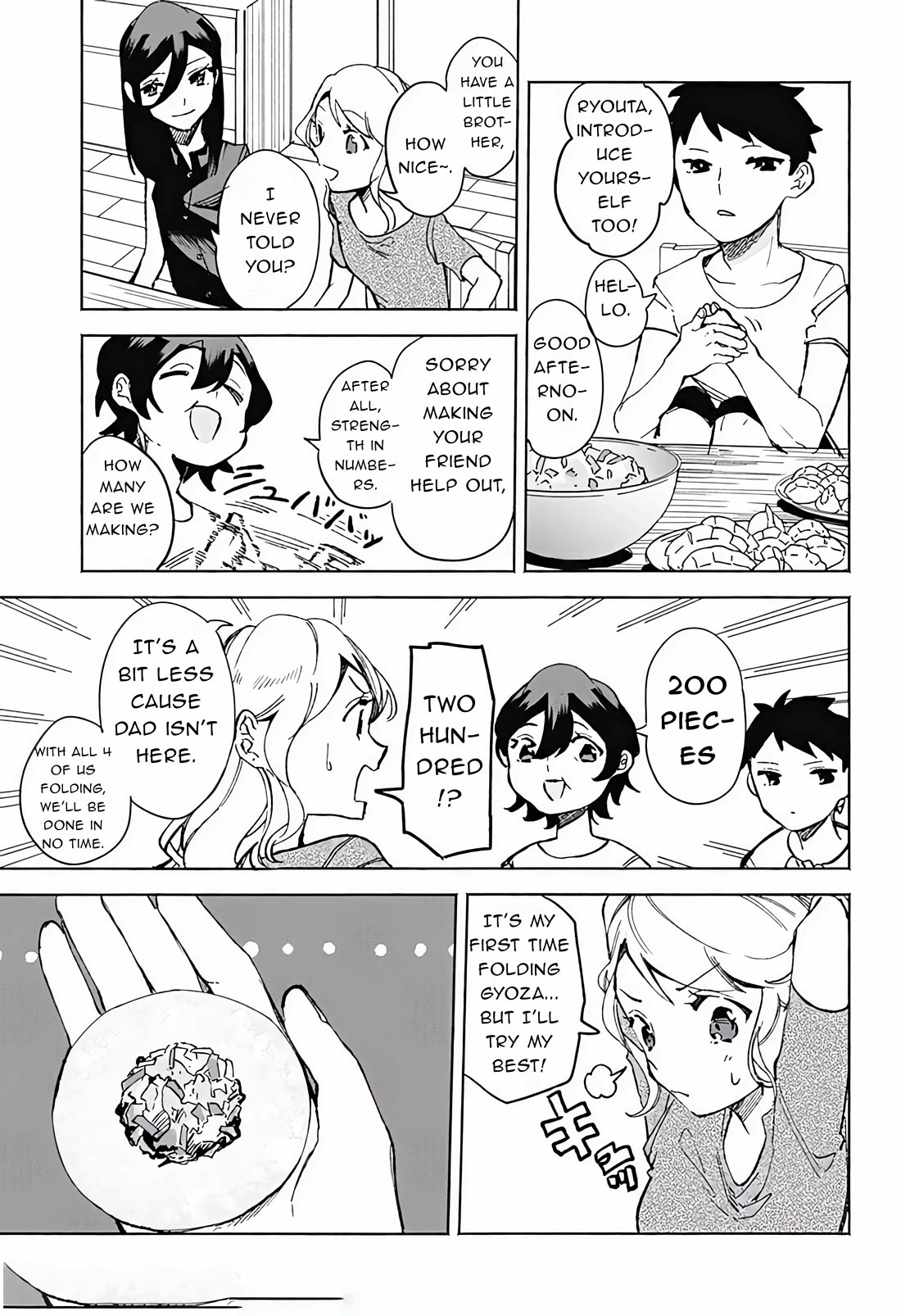 Suito-to! Chapter 18 page 5 - Chapter 18: Shimizu family's gyoza