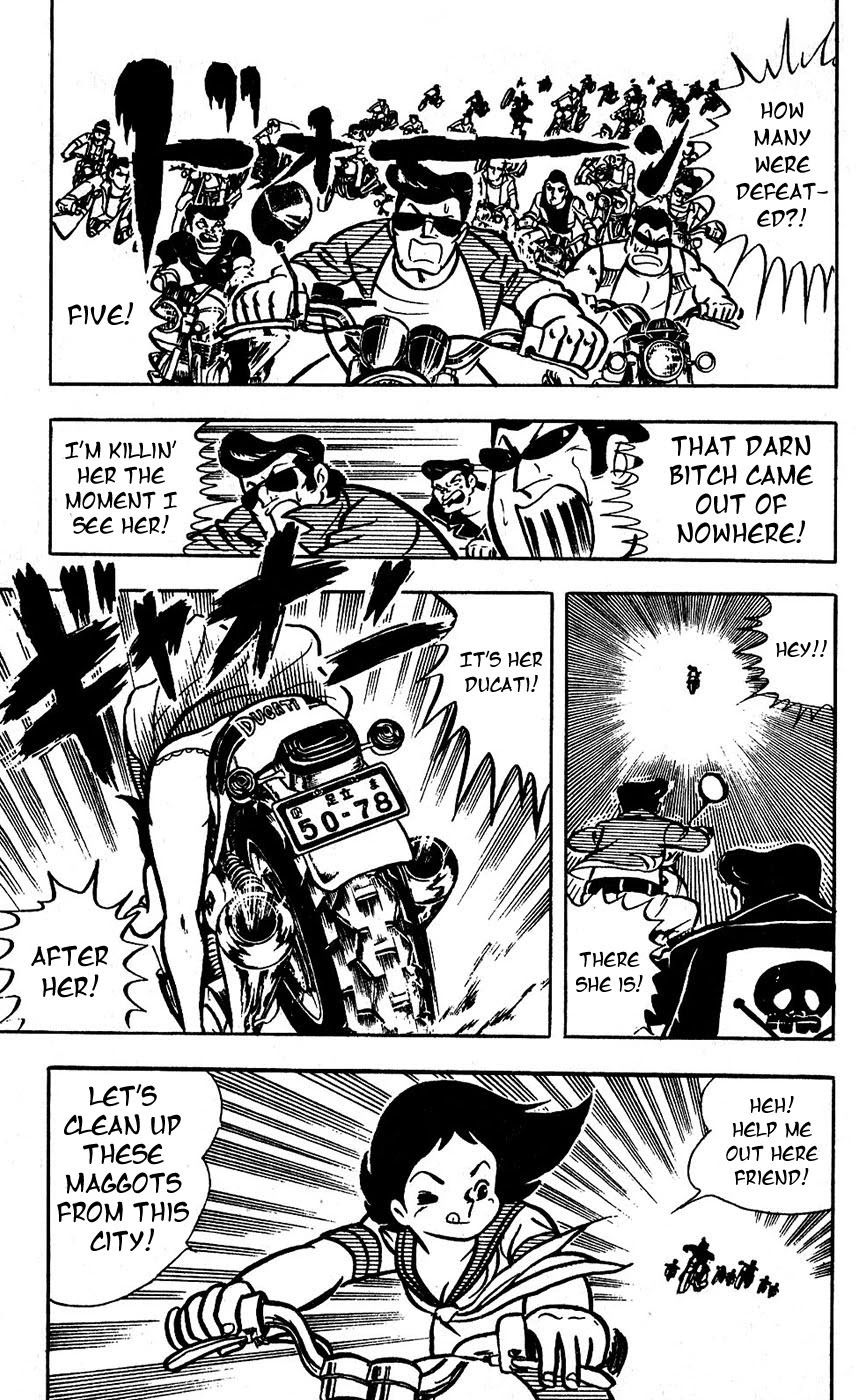 Sukeban Arashi Chapter 17 page 27 - Chapter 17: Stray Cat Rock [END]