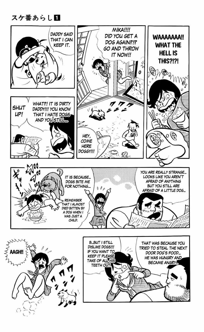 Sukeban Arashi Chapter 3 page 4 - Chapter 3: Scared of dogs