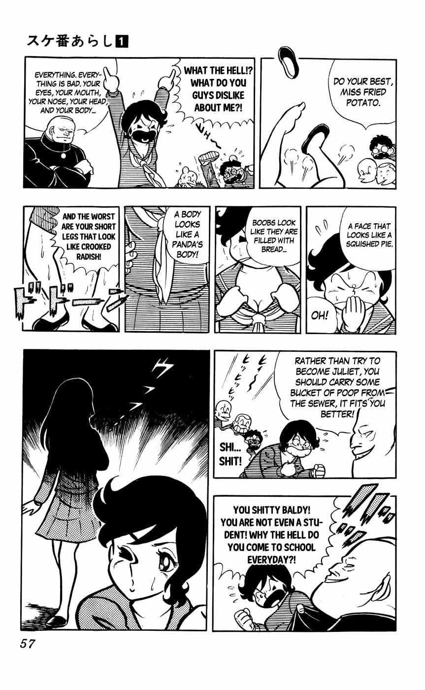 Sukeban Arashi Chapter 4 page 5 - Chapter 4: Blood Painted Stage