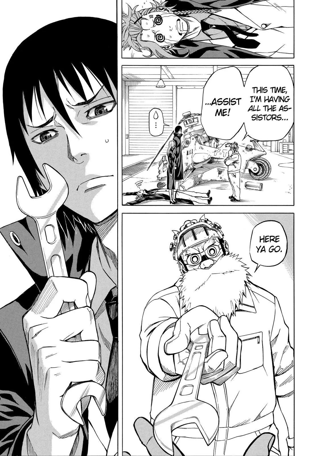 Sukedachi Nine Chapter 7 page 10 - Chapter 7