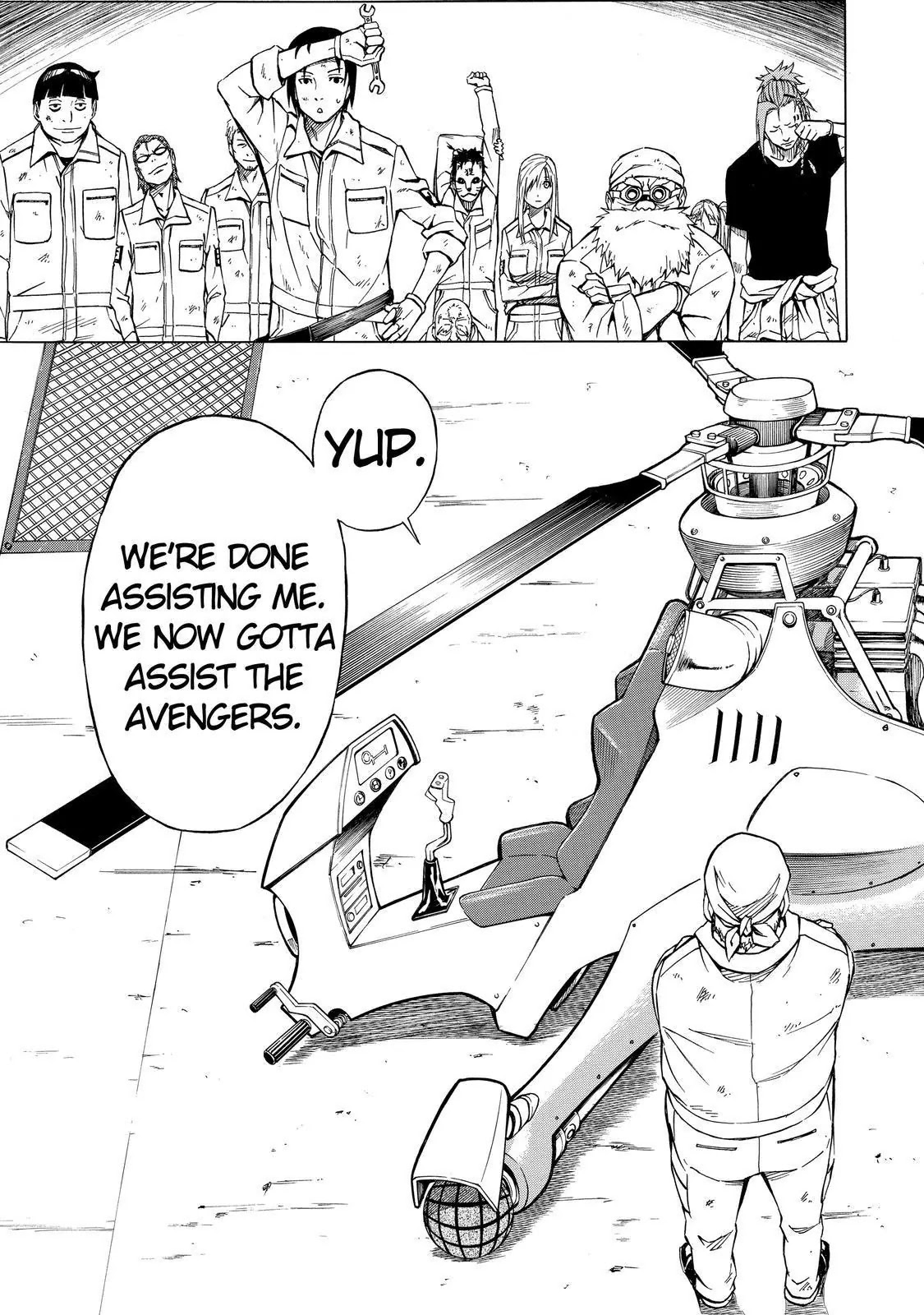 Sukedachi Nine Chapter 7 page 34 - Chapter 7