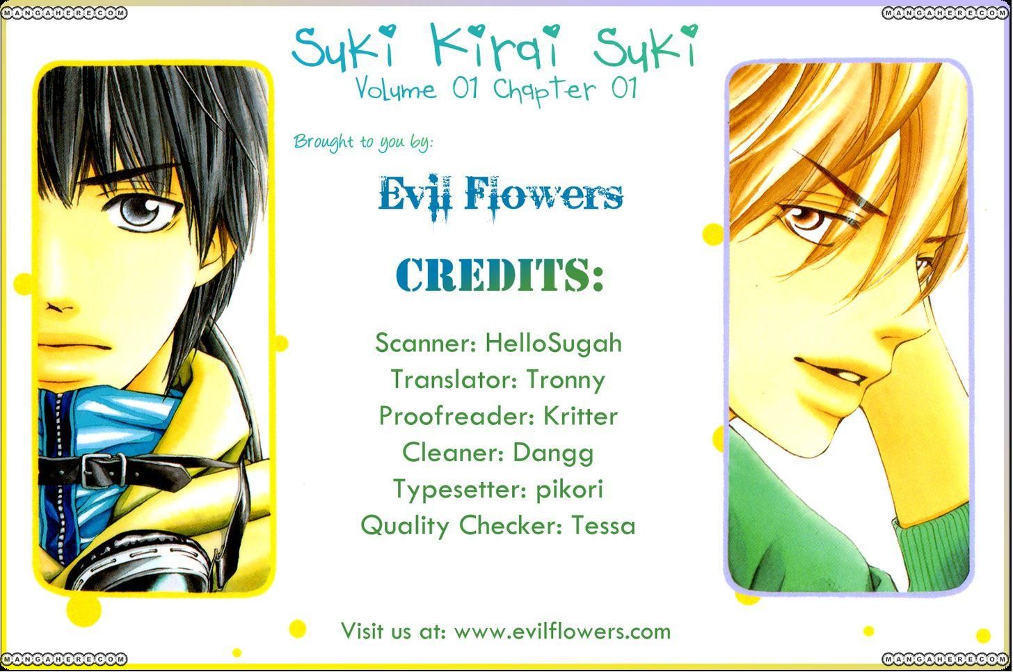 Suki Kirai Suki (TSUKISHIMA Haru) Chapter 1 page 3 - Chapter 1