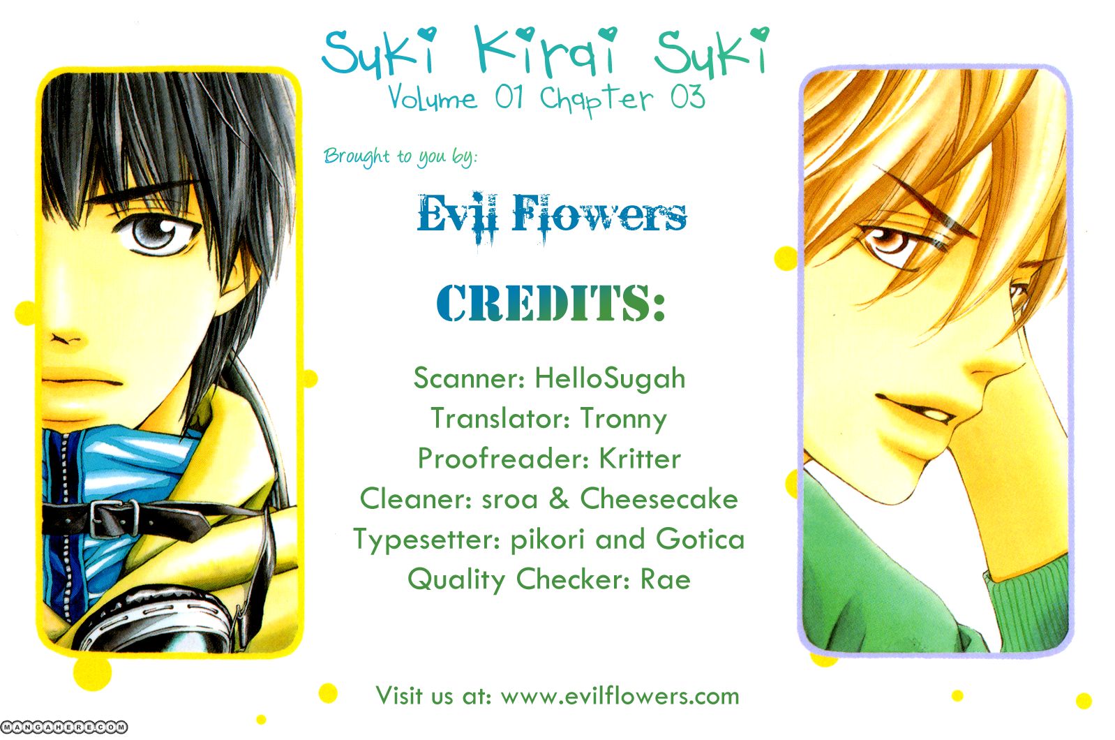Suki Kirai Suki (TSUKISHIMA Haru) Chapter 3 page 3 - Chapter 3