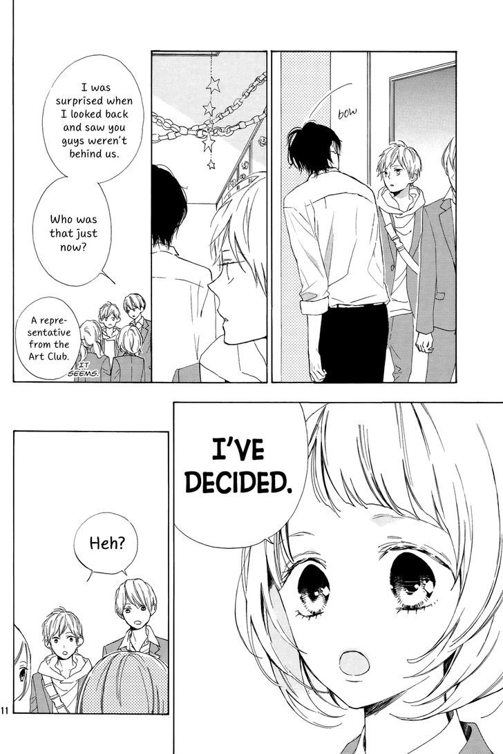 Suki ni Naranai yo, Senpai Chapter 1 page 12 - Chapter 1 : The Prince of the Art Club?