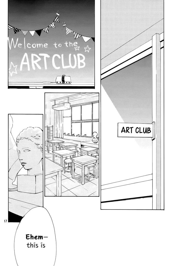 Suki ni Naranai yo, Senpai Chapter 1 page 18 - Chapter 1 : The Prince of the Art Club?