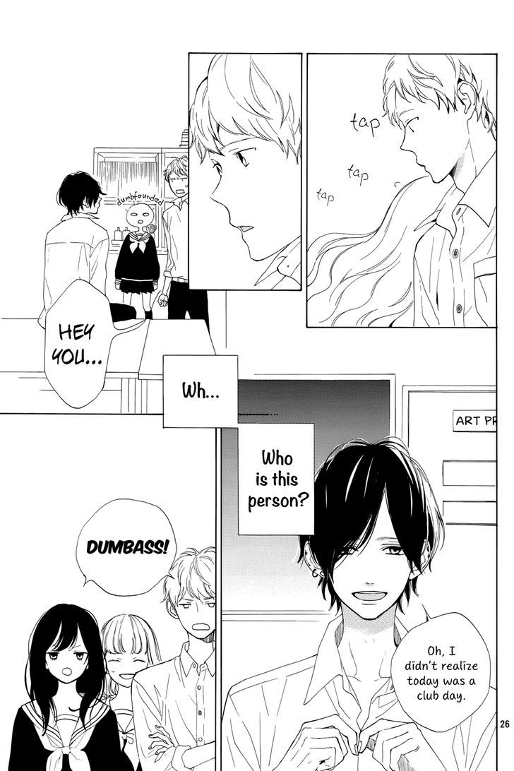 Suki ni Naranai yo, Senpai Chapter 1 page 27 - Chapter 1 : The Prince of the Art Club?