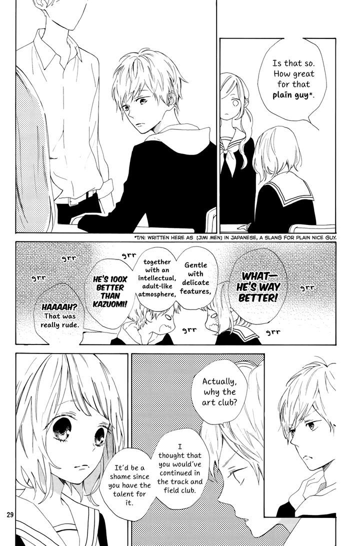 Suki ni Naranai yo, Senpai Chapter 1 page 30 - Chapter 1 : The Prince of the Art Club?
