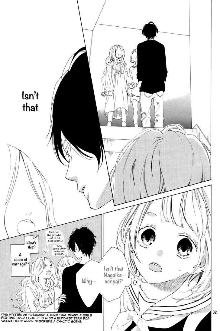 Suki ni Naranai yo, Senpai Chapter 1 page 33 - Chapter 1 : The Prince of the Art Club?