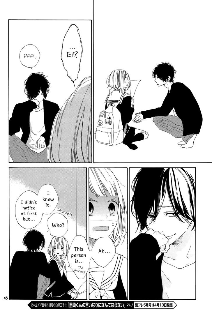 Suki ni Naranai yo, Senpai Chapter 1 page 46 - Chapter 1 : The Prince of the Art Club?
