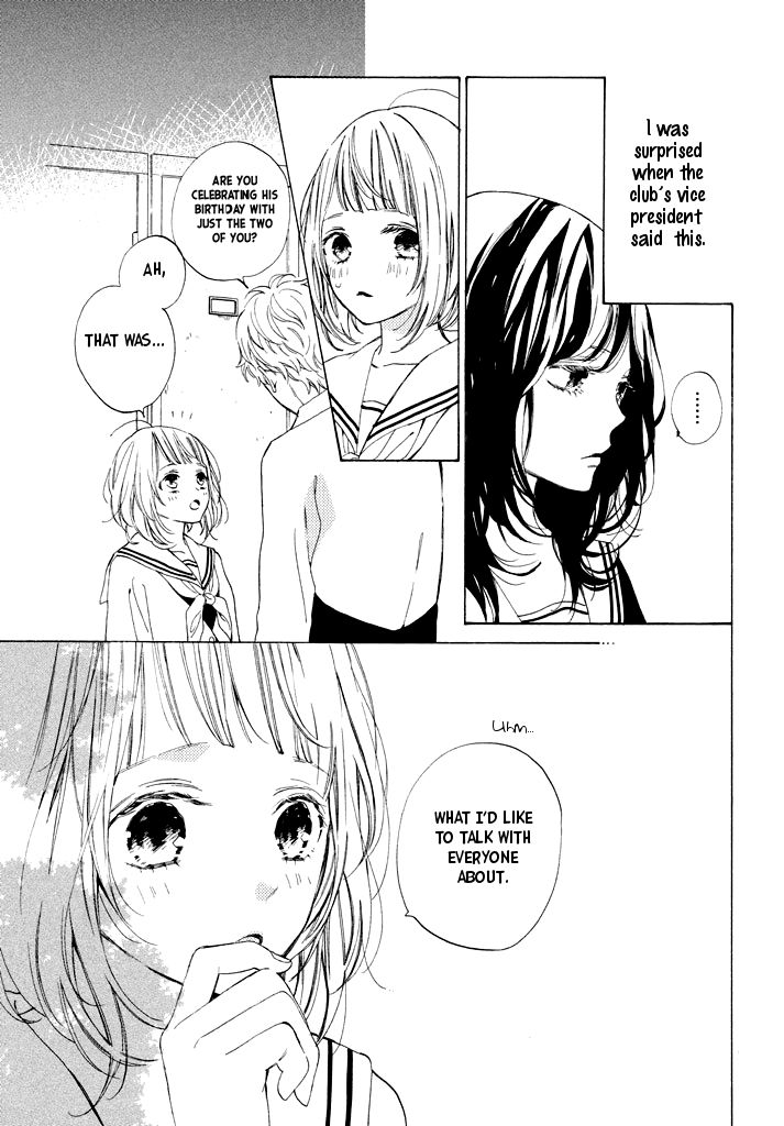 Suki ni Naranai yo, Senpai Chapter 11 page 7 - Chapter 11 : Happy Birthday, Senpai