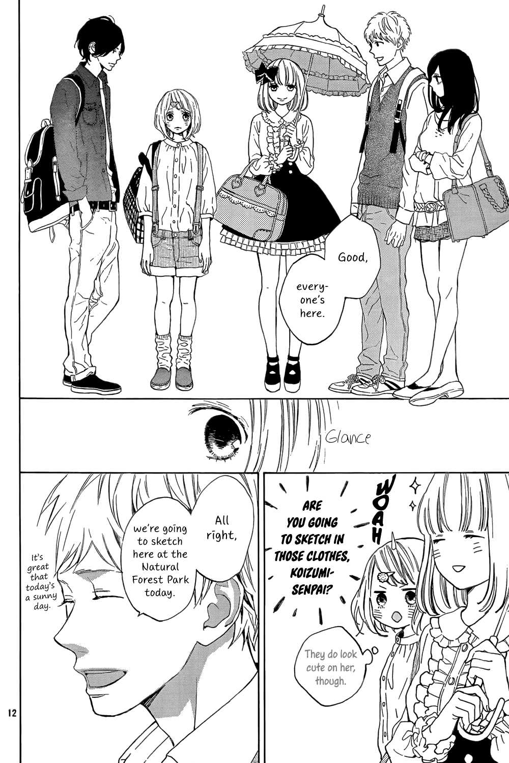 Suki ni Naranai yo, Senpai Chapter 2 page 13 - Chapter 2 : Iku-chan's great blunder.