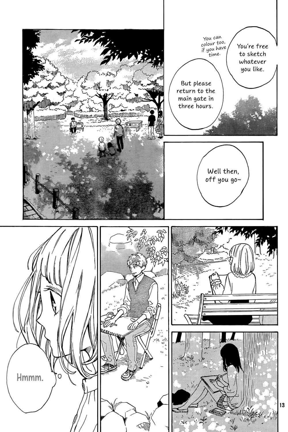 Suki ni Naranai yo, Senpai Chapter 2 page 14 - Chapter 2 : Iku-chan's great blunder.