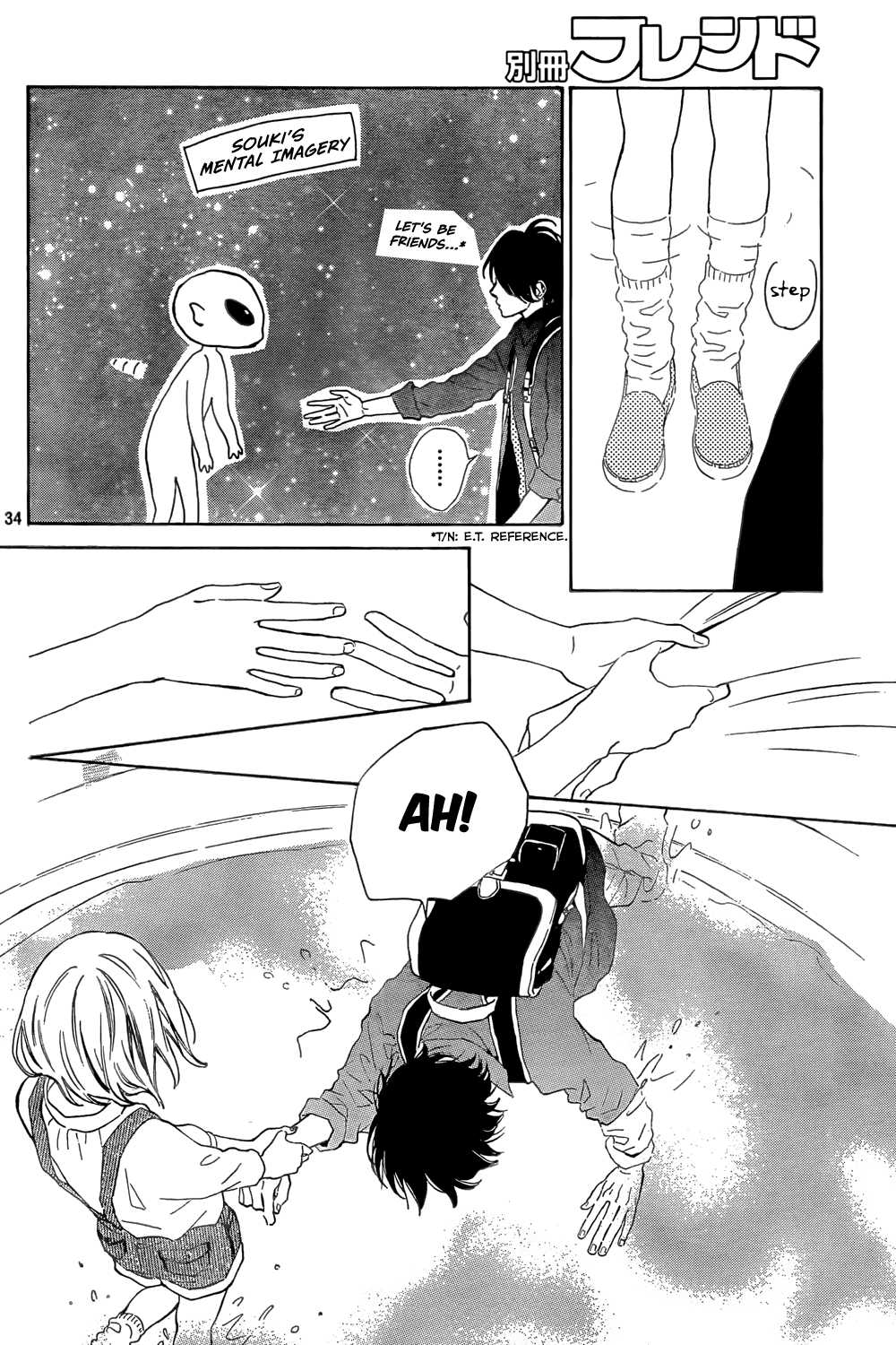 Suki ni Naranai yo, Senpai Chapter 2 page 35 - Chapter 2 : Iku-chan's great blunder.