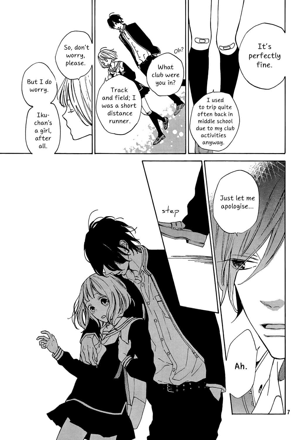 Suki ni Naranai yo, Senpai Chapter 2 page 8 - Chapter 2 : Iku-chan's great blunder.