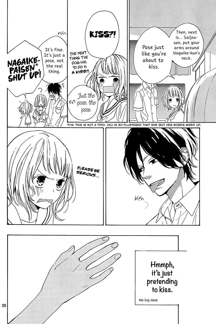 Suki ni Naranai yo, Senpai Chapter 3 page 21 - Chapter 3 : Senpai's White Lies.