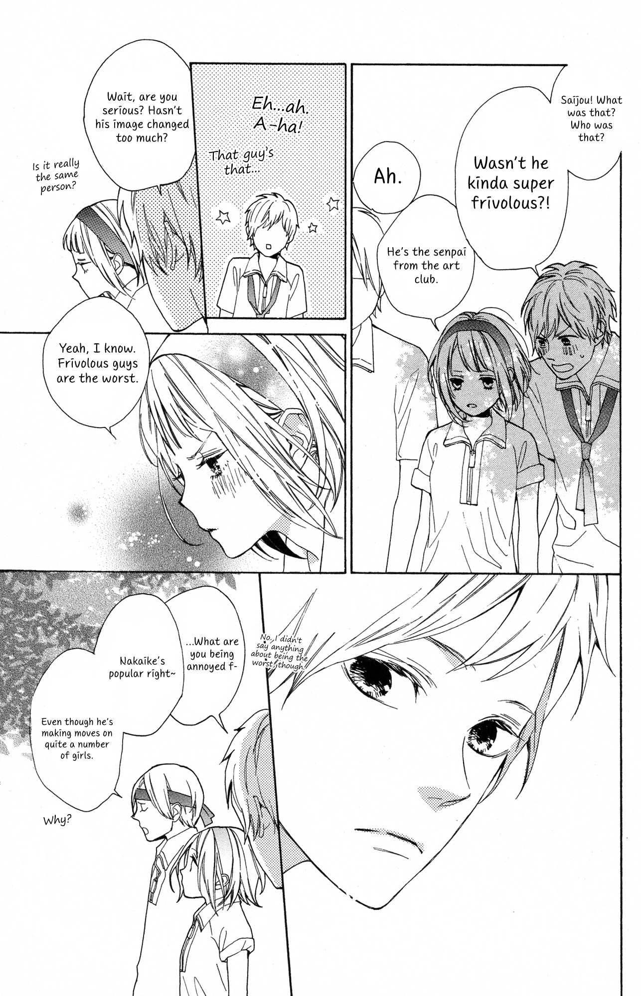 Suki ni Naranai yo, Senpai Chapter 4 page 13 - Chapter 4 : Senpai's Mean