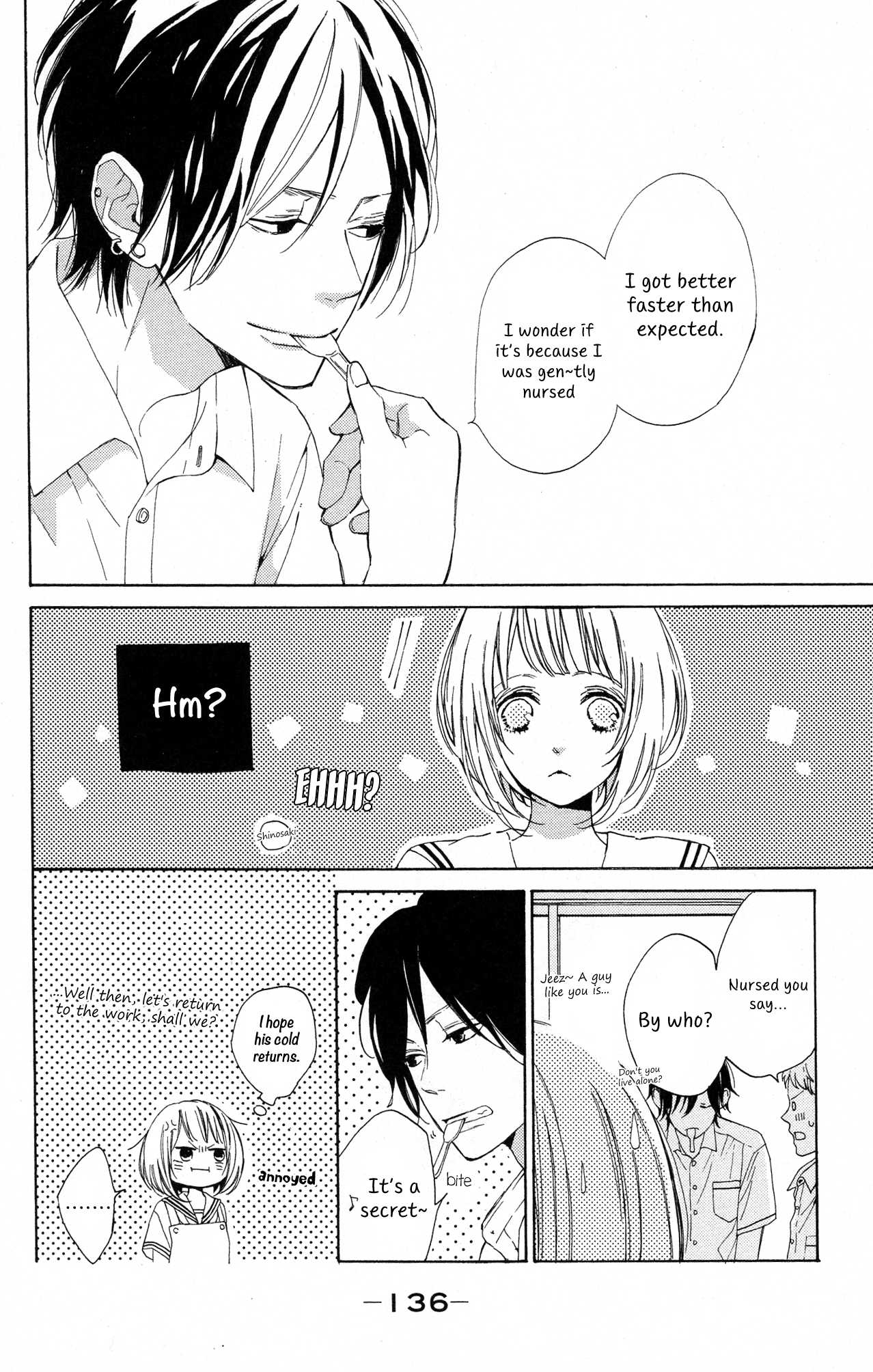 Suki ni Naranai yo, Senpai Chapter 4 page 8 - Chapter 4 : Senpai's Mean