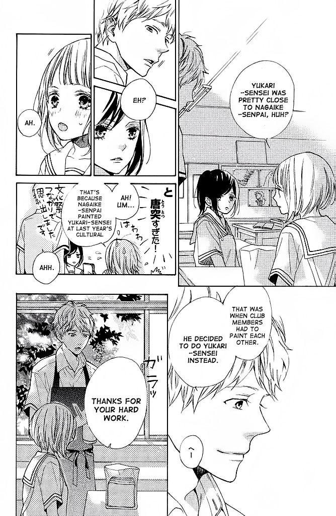 Suki ni Naranai yo, Senpai Chapter 6 page 6 - Chapter 6 : Senpai's Painting