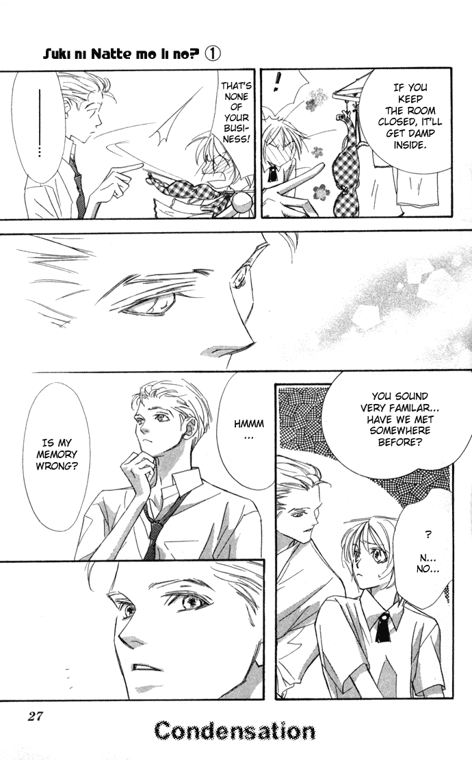 Suki ni Natte mo Ii no? Chapter 1 page 27 - Chapter 1