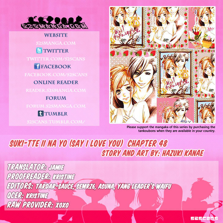 Suki tte Ii na yo. Chapter 48 page 1 - Chapter 48