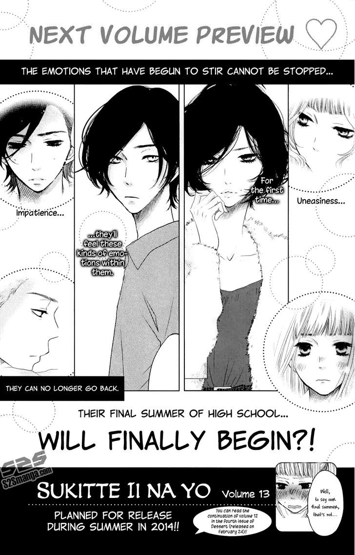 Suki tte Ii na yo. Chapter 48 page 45 - Chapter 48