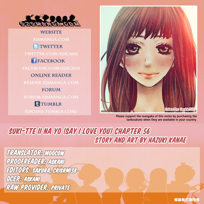 Suki tte Ii na yo. Chapter 56 page 1 - Chapter 56